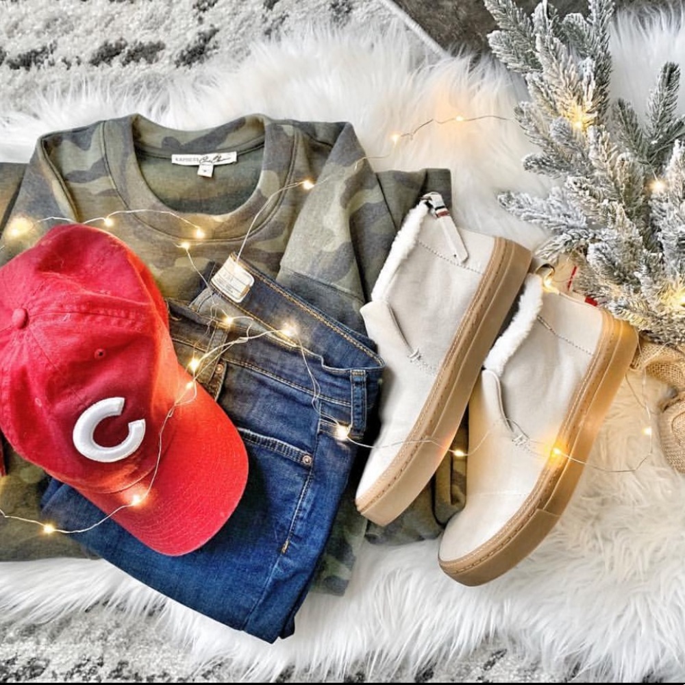 Toms Paxton Boot/Shoe 8 w Fur